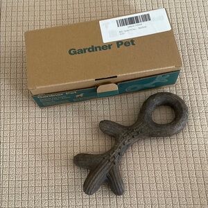 Gardner Pet Dog Chew Toy Antler New